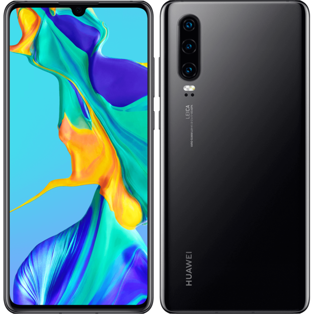 Smartphone Android Huawei P30 - 128 Go - Noir