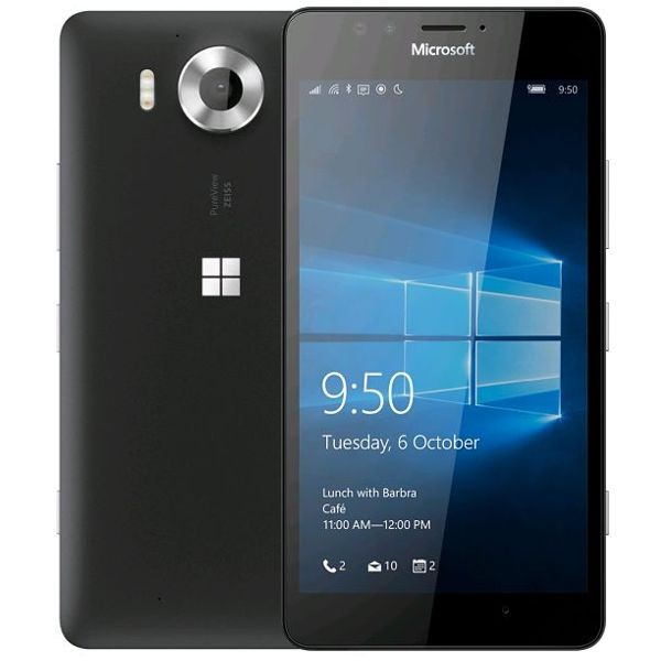 Microsoft - Microsoft Lumia 950 Single Sim noir débloqué Microsoft   - Microsoft Lumia Téléphonie