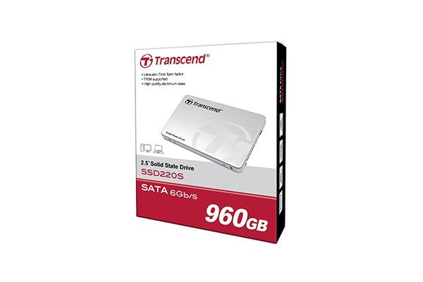 Transcend - SSD220S 960 Go 2.5"" SATA3 Transcend   - Disque SSD