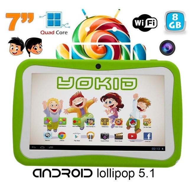 Yonis - Tablette tactile enfant Android 7 pouces Yonis  - Tablette Enfant