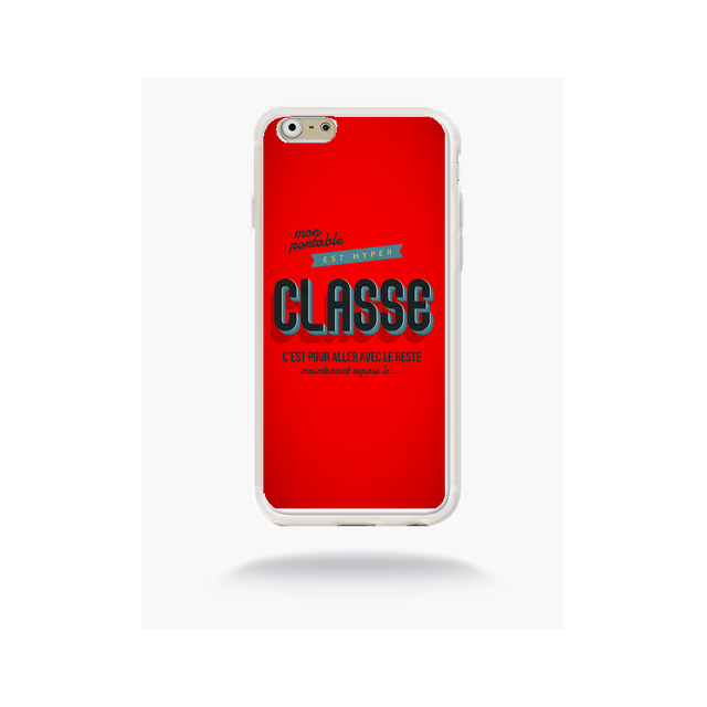 coque iphone 6 silicone apple rouge