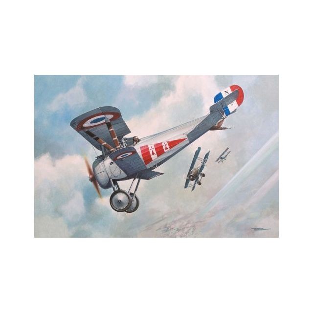 Roden - Roden Nieuport 24Bis Airplane Model Building Kit 1/72 Scale Roden  - Avions RC