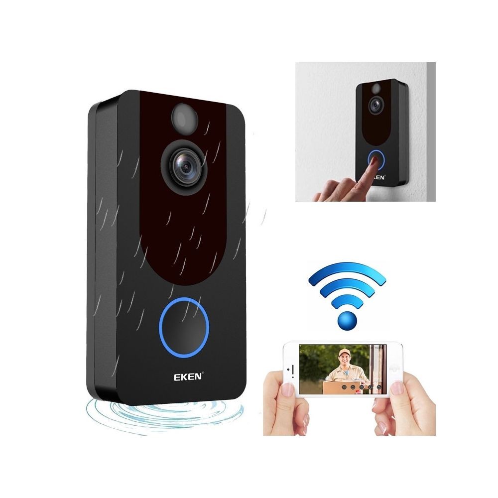 Wewoo - Portier vidéo Visiophone sans fil Interphone 1080P Full HD