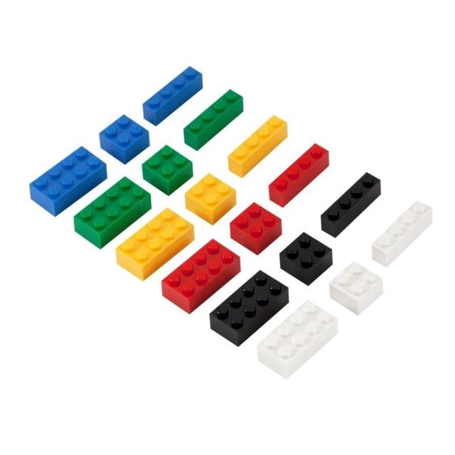 Briques Lego Q Bricks Briques en vrac QBricks Compatible Lego - 500 grammes