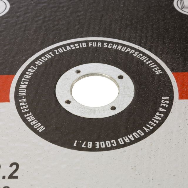 Arebos Arebos 50 disques fins à  tronçonner l'acier inox Ø 230 mm
