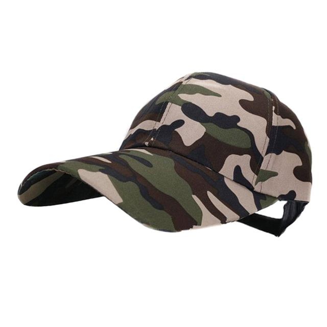 marque generique - Casquette de baseball camouflage unisexe Sunhat Military Hat Camo Hip Hop Hat-3 marque generique  - Petit rangement
