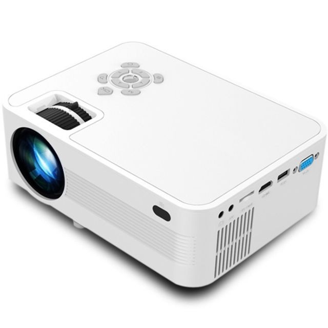 Wewoo - Vidéoprojecteur LED 2200 ANSI Lumens 800x400 Résolution 1080P + LCD Technologie Projecteur intelligentprise en charge AV / HDMI / carte SD / USB / VGA / TV Wewoo  - Tv lcd hdmi