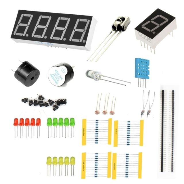 Wewoo - Kits Arduino pour TB - 0005 Kit de composants bricolage universel - Bonnes affaires Kits PC à monter