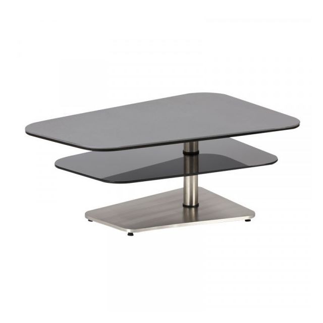 Dansmamaison - Table basse Verre/Métal - BRASSOM Dansmamaison  - Table basse verre metal