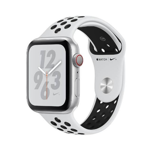 Apple - Watch Nike+ Series 4 - 40 mm - GPS + Cellular - Alu Argent / Bracelet Sport Nike+ - Apple
