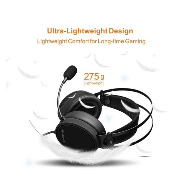 Generic NUBWO N7 Gaming Headset Stereo PC Gaming Headset avec un casque Noise Cancelling