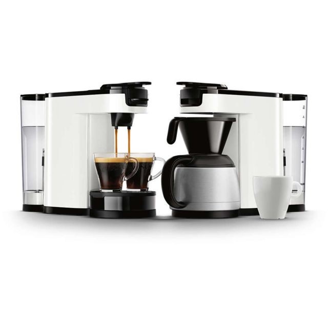 Machine à café à dosettes et filtre Senseo Switch HD7892/01 Philips