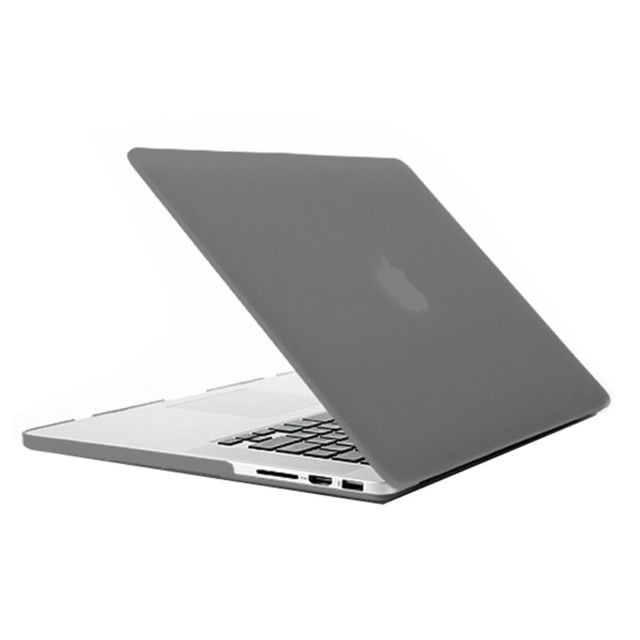 Wewoo - Housse Étui gris pour Macbook Pro Retina 13,3 pouces Boîtier de protection en plastique dur givré Wewoo  - Sacoche, Housse et Sac à dos pour ordinateur portable