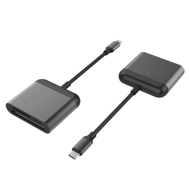 Hyperdrive - Pro Card Reader USB-C - Noir - Accessoire Ordinateur portable et Mac