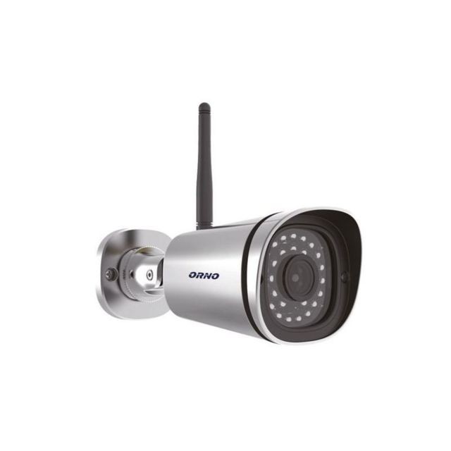 Caméra de surveillance connectée Orno Caméra IP extérieure HD WiFi et détection de mouvement - Orno