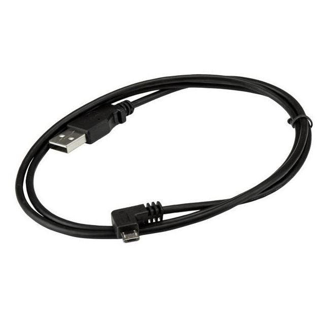 Câble USB Câble de charge et synchronisation Micro USB de 1 m - USB-A vers Micro-B à angle droit - M/M - 0,25 mm²