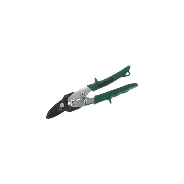 Outibat - Cisaille à tôle type aviation ls vert droite Outibat  - Coffrets outils Outibat