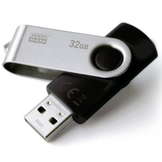 Clés USB Goodram Pendrive GoodRam UTS2 USB 2.0 Noir