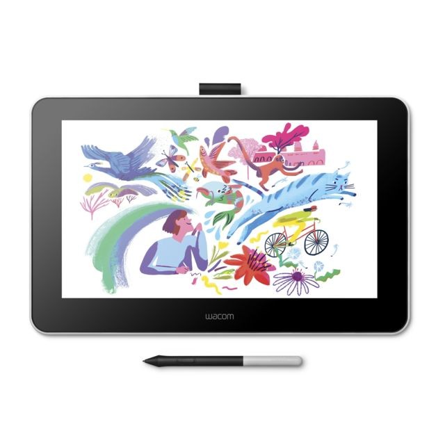 Wacom - One 13 pen display - Tablette Graphique Compatible pc / mac