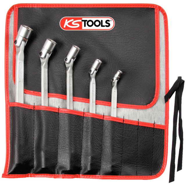 Ks Tools - Trousse de 5 pièces de clés à douilles articulés TORX-CRV KS TOOLS 517.0340 Ks Tools  - Matériaux & Accessoires de chantier
