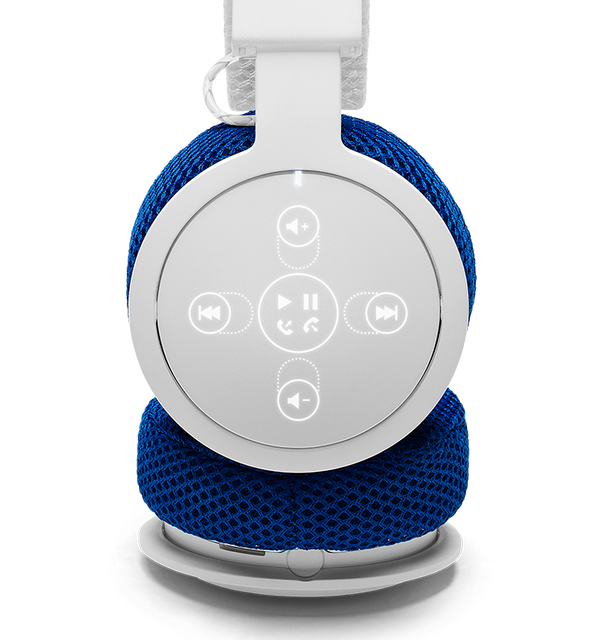 Urban Ears Casque Hellas Sport Bluetooth Sport Blanc et Bleu 00156770