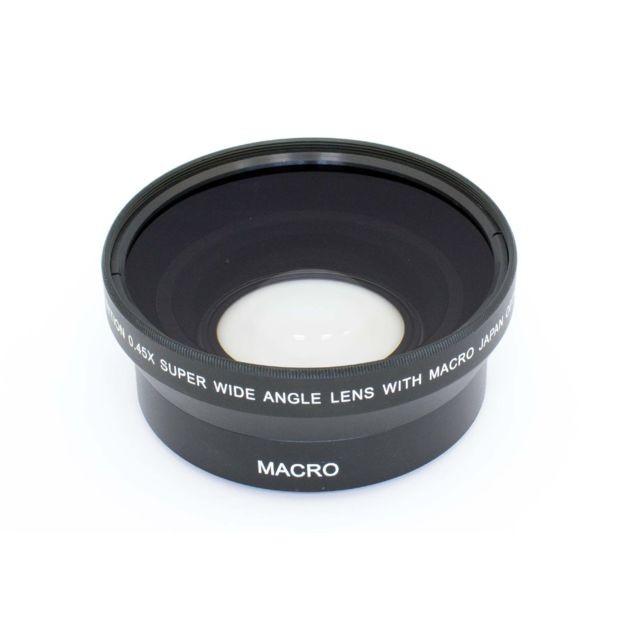 Vhbw - vhbw lentille de réduction grand angle filetage objectif 62mm, coefficient 0,45x pour Agfa, Agfaphoto, Canon, Casio, Fuji, Fujifilm, Kodak, Minolta. Vhbw  - Filtre Photo et Vidéo Vhbw