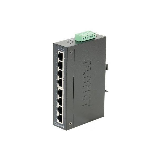 Planet Technology Corp - Planet Switch Indust Gigabit  -40/75° - 8 ports 10/100/1000 - Planet Technology Corp