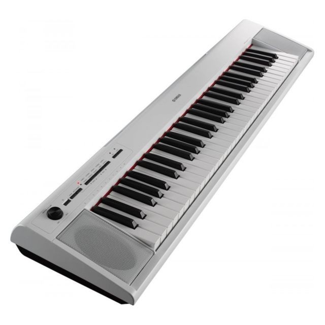Yamaha - Yamaha NP-12 blanc - Piano numérique 61 touches Yamaha   - Claviers