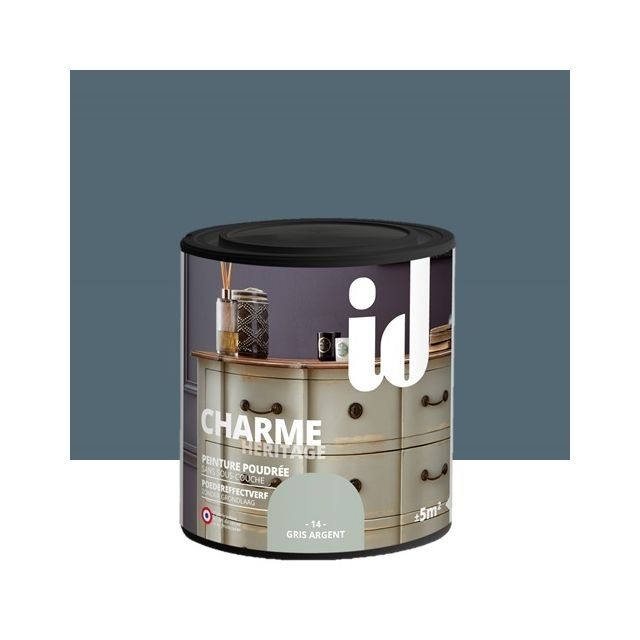 Id Paris - Peinture meubles et boiseries CHARME 500ML PRUSSE - ID Paris Id Paris   - Matériaux