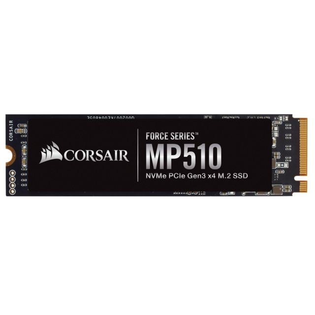SSD Interne Corsair Force Series MP510 - 960 Go - M.2 NVMe PCI-Express Gen3 x 4
