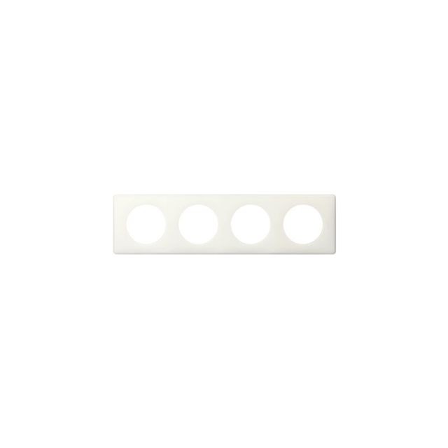 Legrand - Nouvelle plaque 4 postes ls mémories yesterday blanc Legrand  - Interrupteur Legrand Interrupteurs & Prises