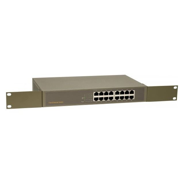 TP-LINK - Switch réseau RJ45 TP-LINK 16 ports 100 mbps rackable - TP-LINK