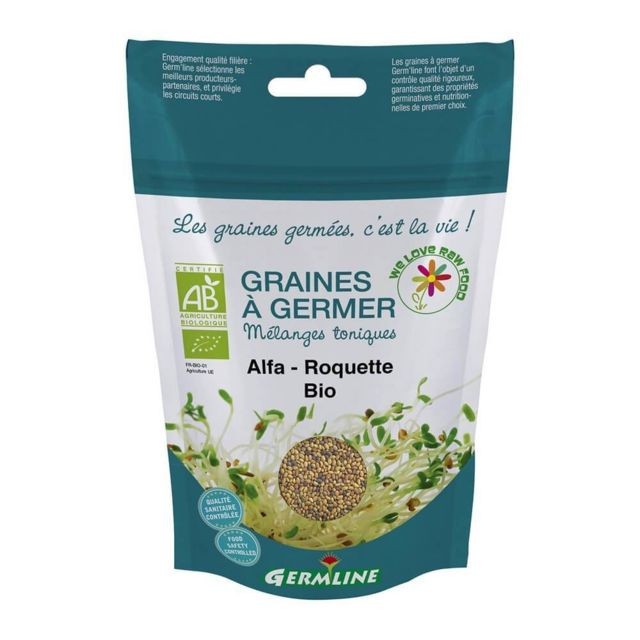 Graine & potager Rare Germline Graines à germer Alfalfa - Roquette Germline