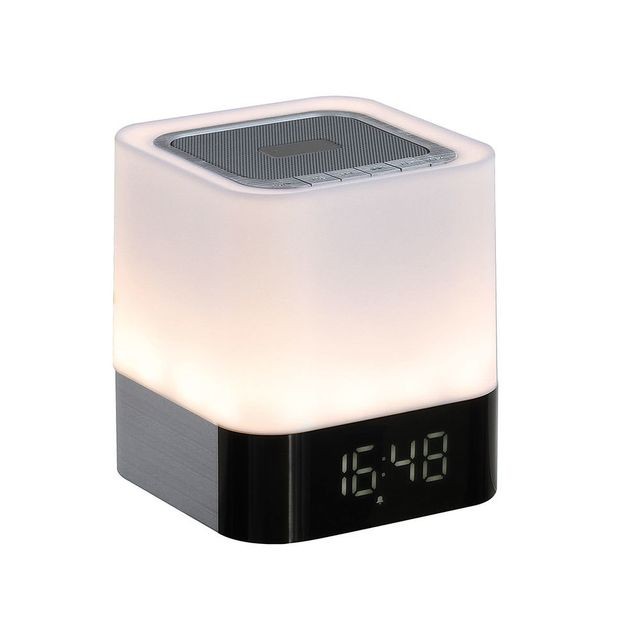 Radio Clipsonic Radio réveil lampe LED compatible Bluetooth®