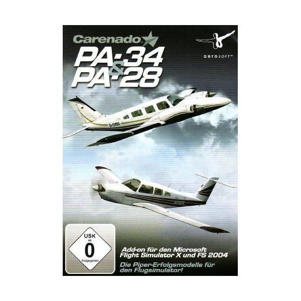 Jeux PC Aerosoft Carenado PA28 & PA34 Add-on für den Microsoft Flight Simulator X/2004 [import allemand]