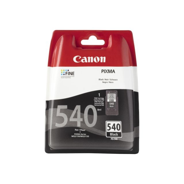 Canon - CANON - (Blister) PG-540 BL EUR W/O SEC - Cartouche d'encre