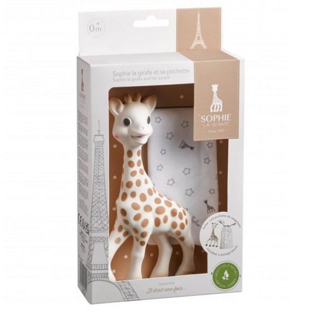Vulli - Sophie la girafe et sa pochette de rangement Vulli - Jouets 1er âge