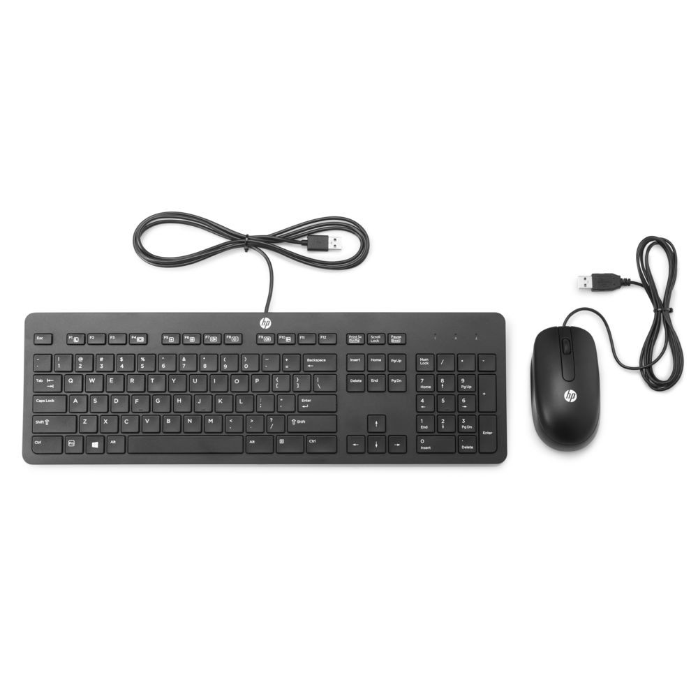 Hp HP slim usb keyboard and mouse europe - english localization (T6T83AA#ABB)