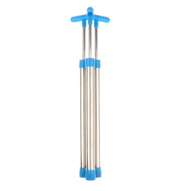 Bacs à sable marque generique 43cm en acier inoxydable à trois tubes action pompe à eau gicler blaster jouet en plein air