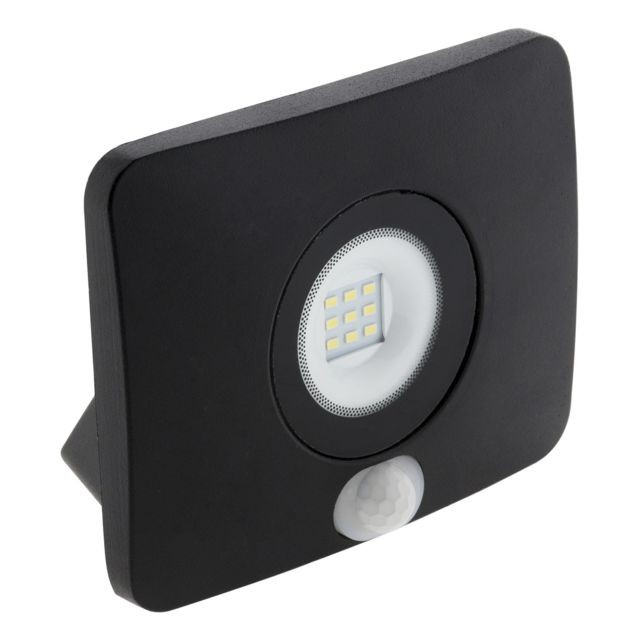 Elexity - Projecteur LED étanche 10W avec détecteur noir - Elexity