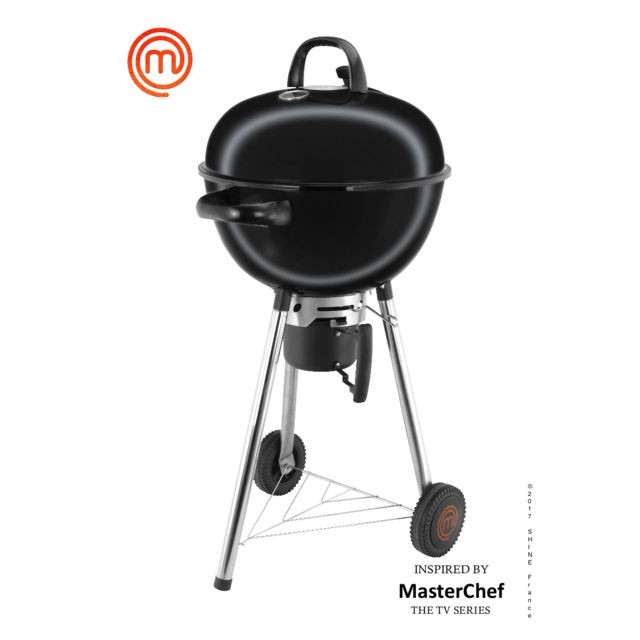 Barbecues charbon de bois marque generique MasterChef - Barbecue charbon Premium 46 cm