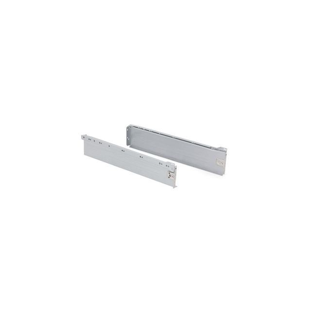 Emuca - Kit de tiroir Ultrabox hauteur 118 mm et profondeur 500 mm finition gris métallisé - 4388025 - Emuca Emuca  - Emuca
