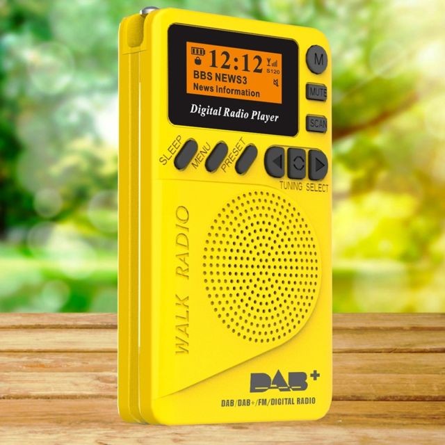 Radio Wewoo Radio numérique DAB-P9 Pocket Mini DAB avec lecteur MP3