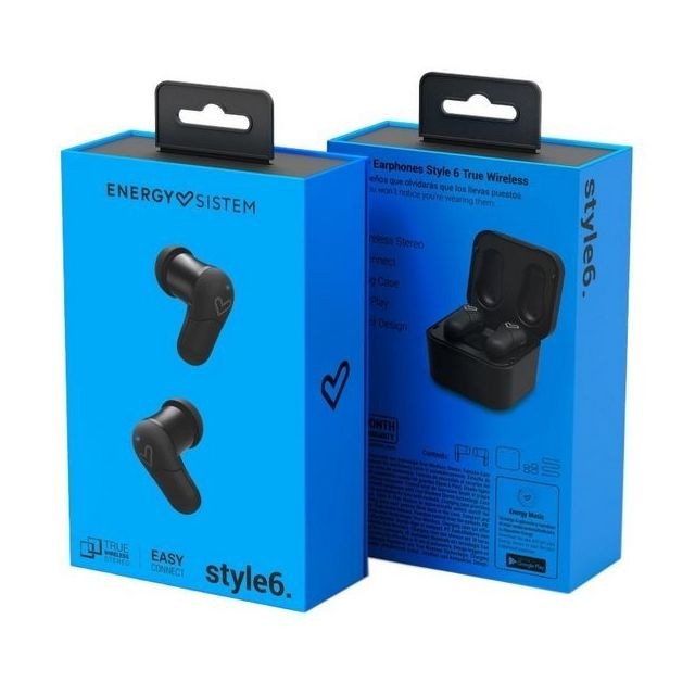 Casque Casques Bluetooth avec Microphone et fonction mains-libres True Wireless stereo Couleur - Noir