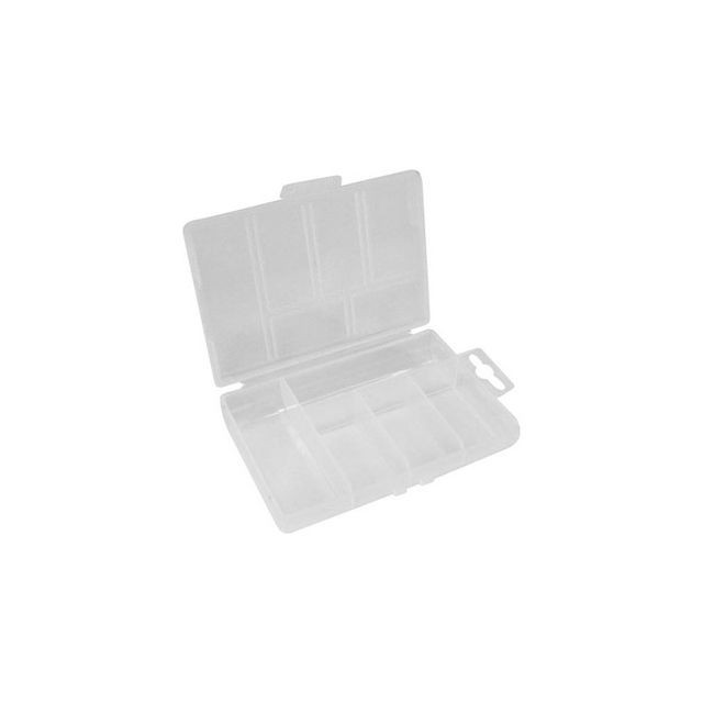 Accessoires Hifi Perel Boîte de rangement en plastique (85 x 135 x 25 mm / 3.35 x 5.31 x 0.98 ) - 5 compartiments