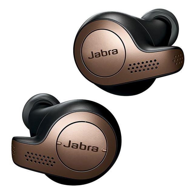 Jabra -Elite 65t Copper Black - Ecouteurs True Wireless Jabra  - Ecouteur sans fil Ecouteurs intra-auriculaires