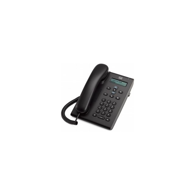 Cisco - Cisco 3905 Téléphone analogique Chocolat Identification de l'appelant - Téléphone fixe Pack reprise