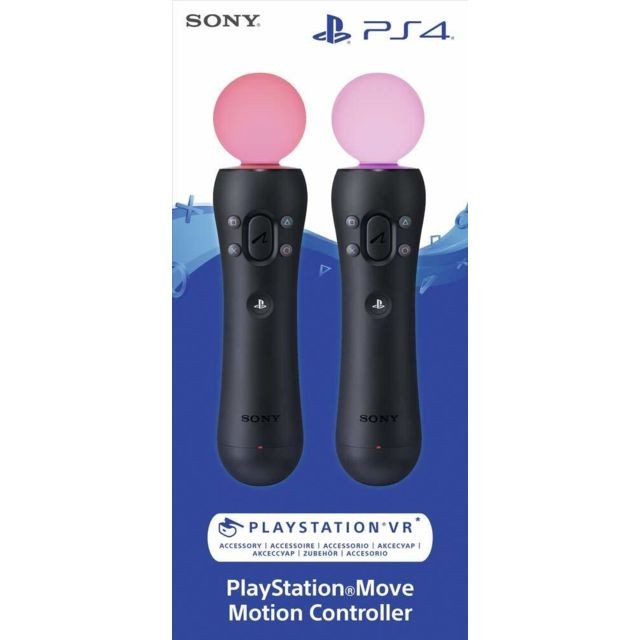 Sony - Paire Playstation Move 4.0 - Jeux et Consoles
