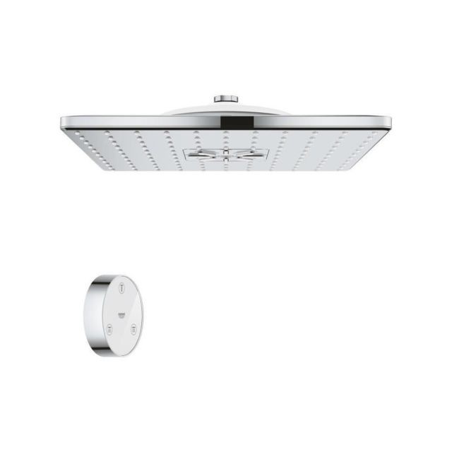 Grohe - GROHE Douche de tete 2 jets Rainshower SmartConnect 310 Cube 26643000 Grohe  - Marchand Zoomici