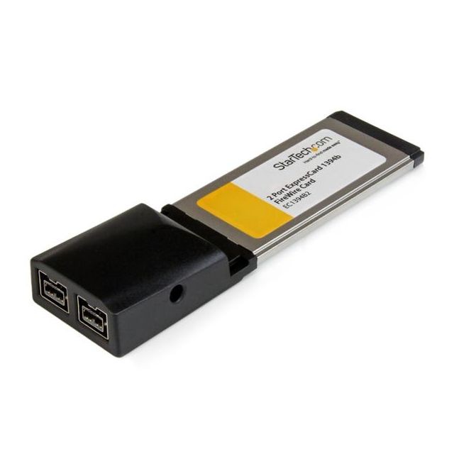 Startech - StarTech.com Carte Adaptateur ExpressCard/34 vers 2 Ports 1394b FireWire800 - Lecteur carte mémoire